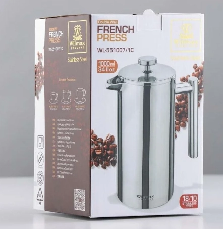 Френч-пресс 1 л WL-551007 Wilmax в Узбекистане