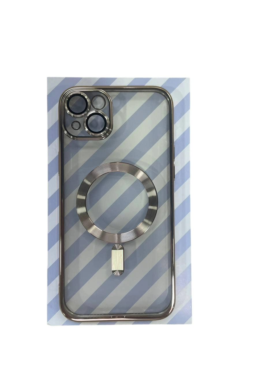 Magsafe CH0744 iPhone 14 uchun g‘ilofi gold O'zbekistonda