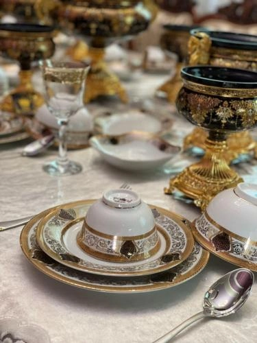 Сборный сервиз  Сборный сервиз "Luxuz gold" 60 предметов Чёрная роза недорого