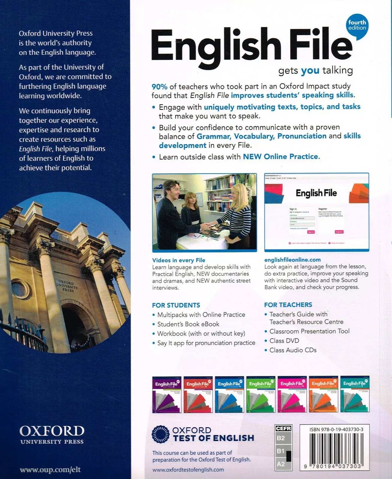English File: 4th Edition Pre-intermediate. Student's Book with Online Practice arzon