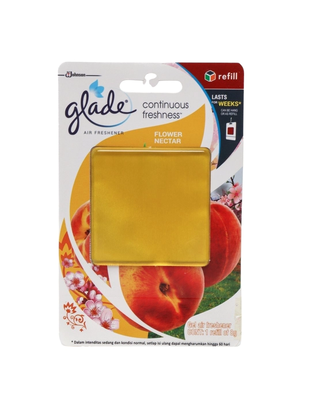 Гелевый ароматизатор освежитель Glade Sensations Flower Nectar купить