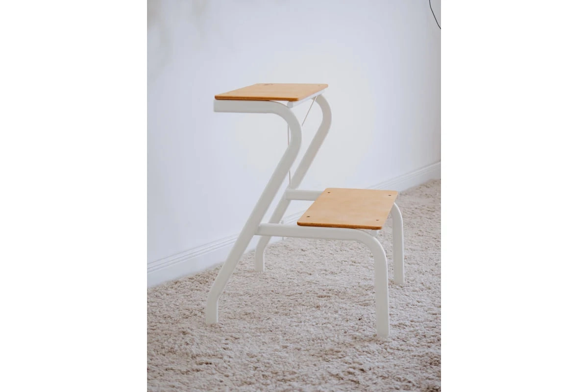 Табурет - стремянка Конёк (Белый) недорого