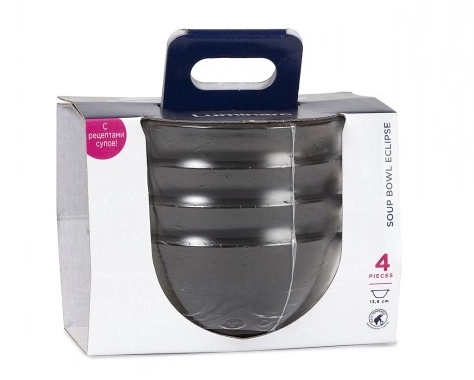 Набор бульонниц Luminarc Eclipse 560мл 1шт P6373 в Узбекистане