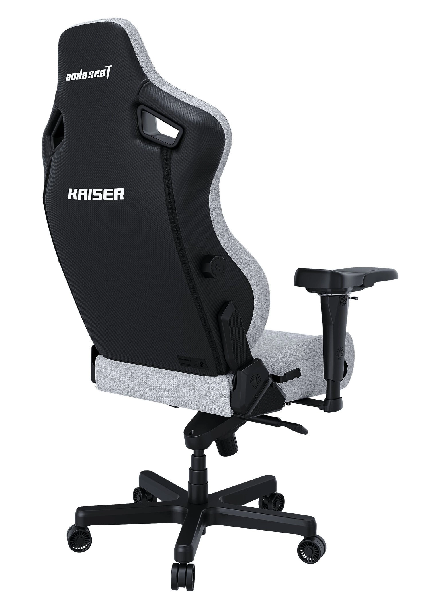Anda Seat Kaiser 4 Size XL Grey Linen Fabric o‘yin kreslosi yetkazib berish