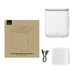 Baseus ACXBW-02 oq mini muzlatgichi 6L rasm bilan