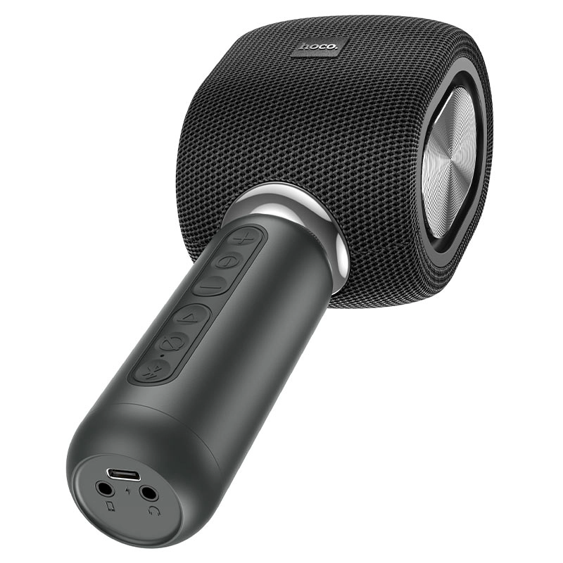 Hoco BK8 qora simsiz karaoke mikrofoni arzon