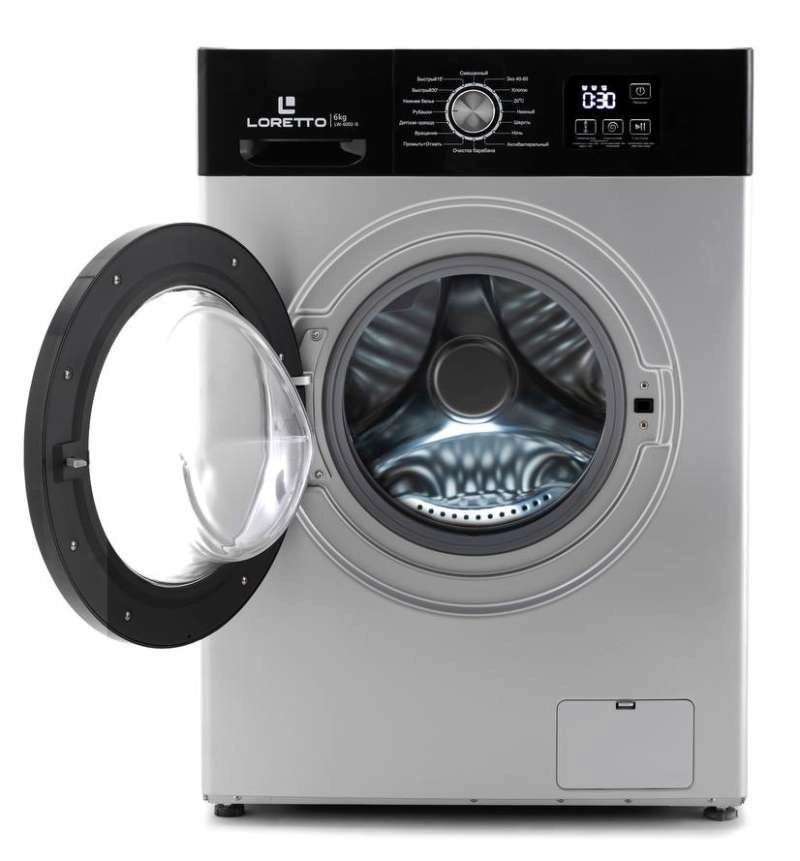 Loretto LW-6002-S 6 Kg kir yuvish mashinasi - rasm №3 Loretto LW-6002-S 6 Kg kir yuvish mashinasi arzon