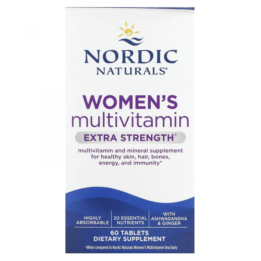 Nordic Naturals Women's Multivitamins (мультивитамины для женщин, 60 таблеток) (01552) купить