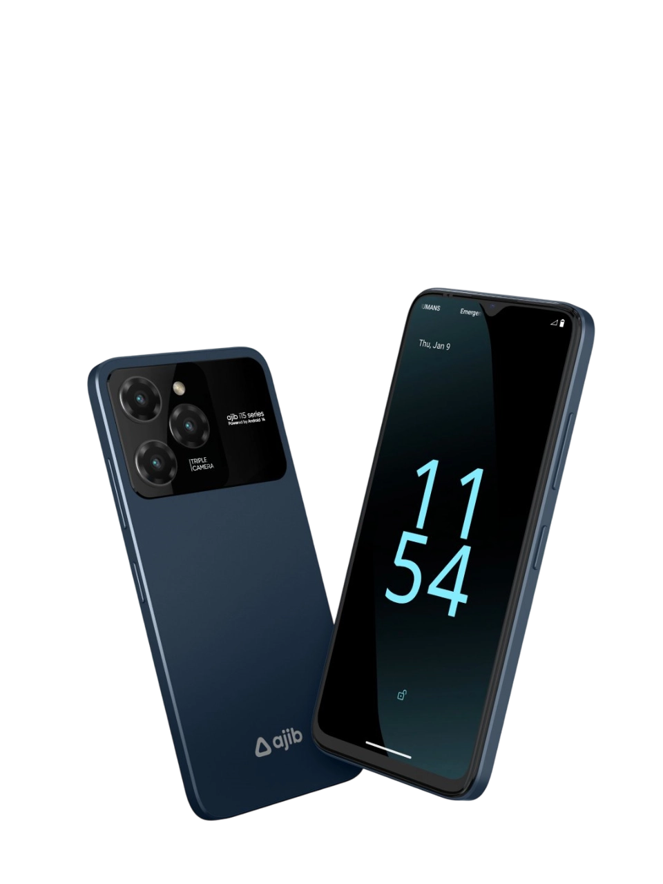 Ajib i15 4/64 Blue smartfoni sotib olish