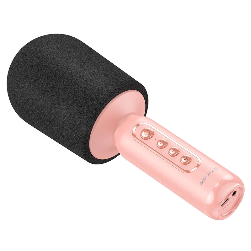 Караоке-микрофон Borofone BFK3 розовый купить