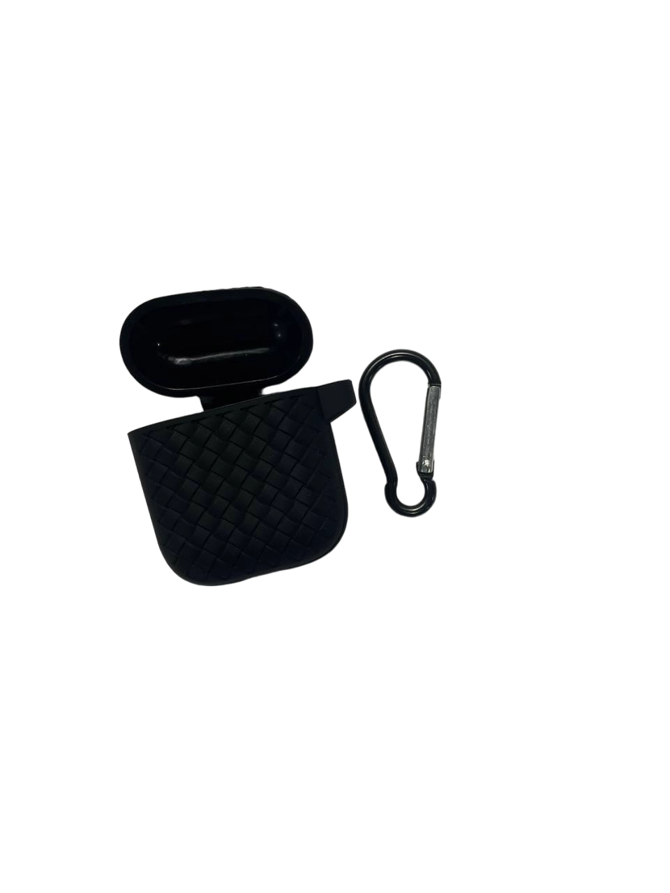 Силиконовый чехол для подвешивания Chexol Airpods 1/2 CH0546 черный купить