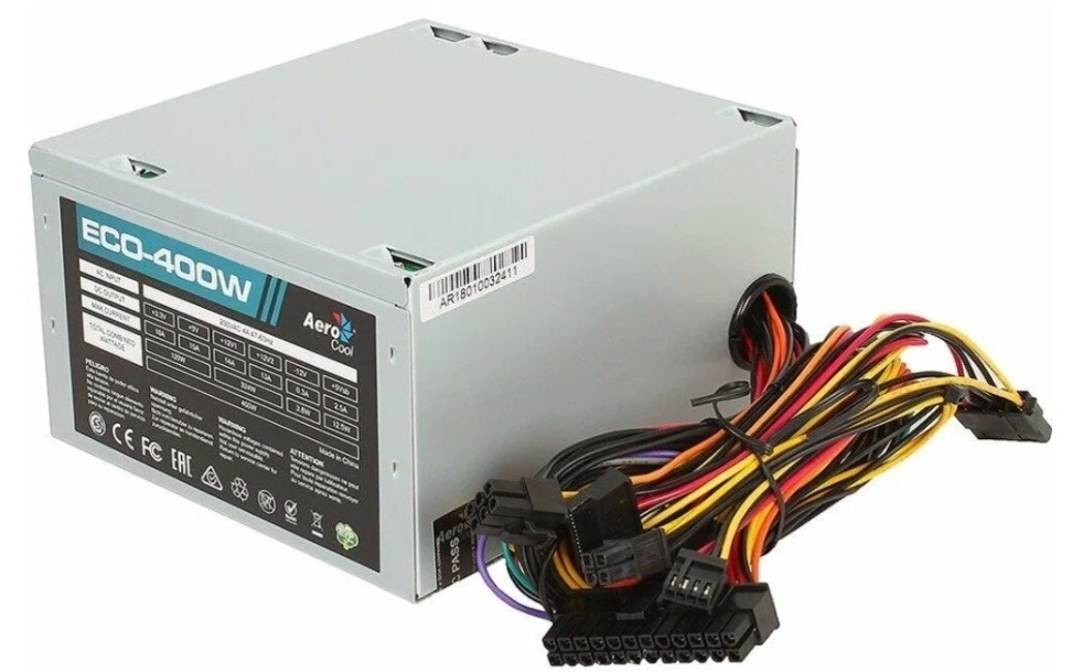 Блок питания AeroCool ECO 400W онлайн