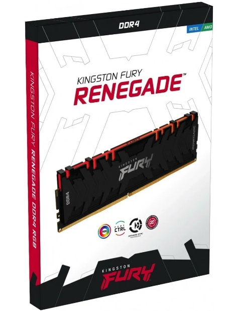 Kingston Fury Renegade RGB DDR4 64GB 3200Mhz (2x32GB) tezkor xotirasi onlayn