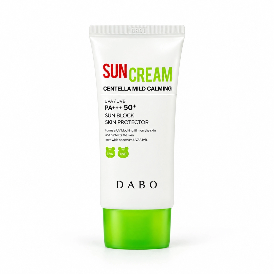 DABO Centella Mild Calming Sun Cream SPF50+ PA+++ quyoshdan himoya krem, 50 ml sotib olish