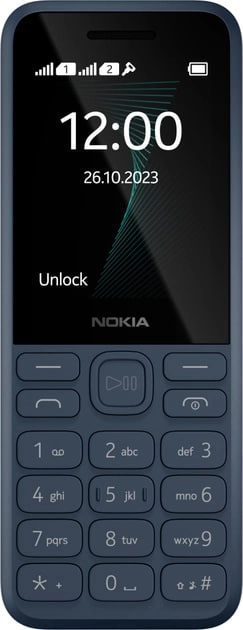 Телефон Nokia 130 (2023) Dual Sim синий недорого