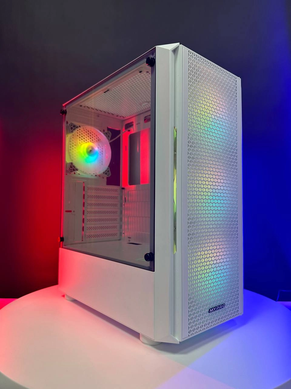 MYPRO GAMING MG 06 TG 4&times;Fan ARGB White korpusi  (NTA8904) arzon