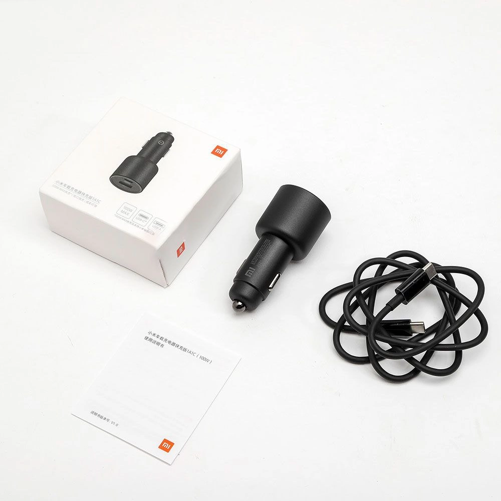 Автомобильное зарядное устройство Xiaomi Car Charge 100W недорого