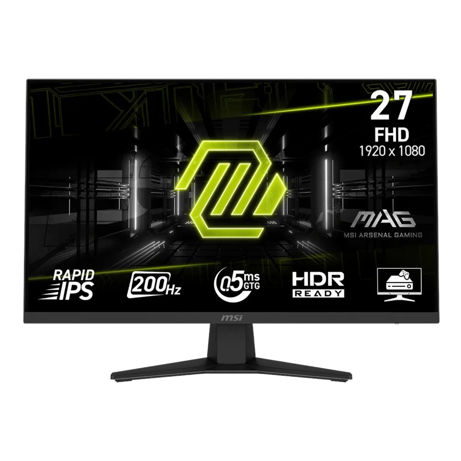 Монитор MSI MAG 274F / 27&Prime; / 200Hz / FHD / Rapid IPS / 0.5 ms / HDR Ready , Black купить
