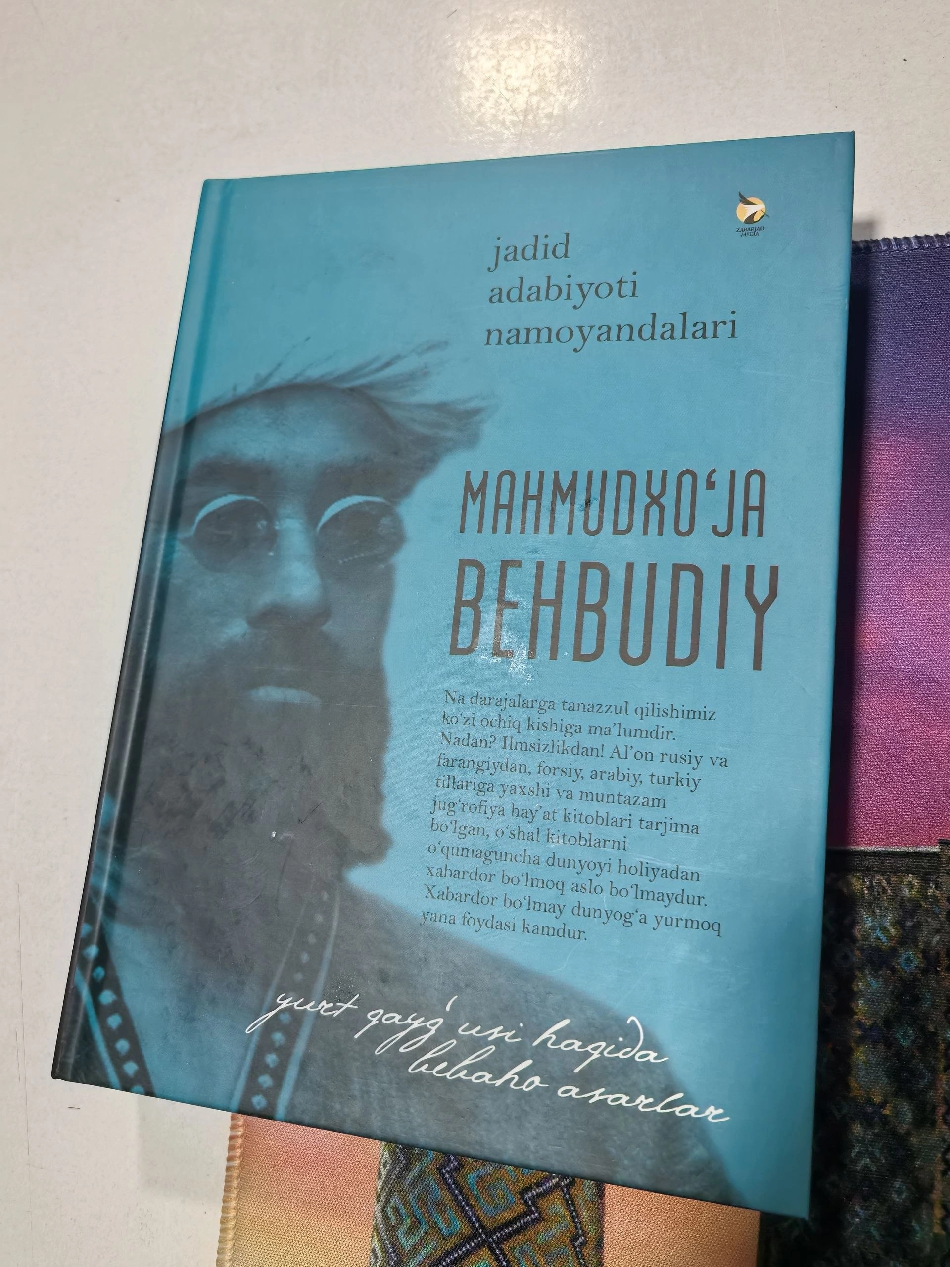 Jadid adabiyoti namoyondalari: Mahmudxo'ja Behbudiy sotib olish