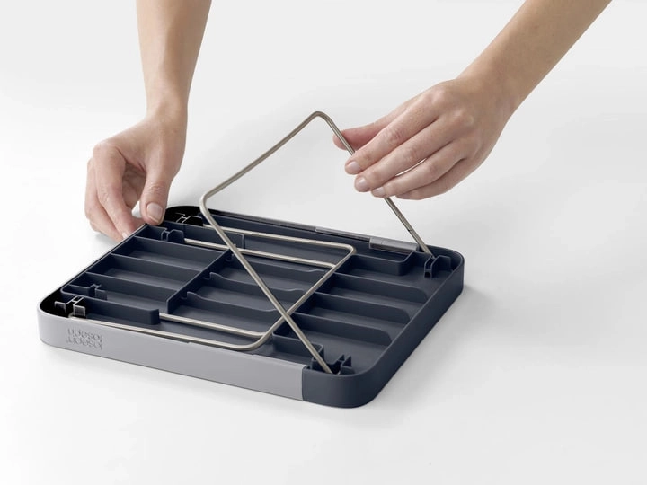 Раздвижной органайзер для полок Joseph Joseph Cupboard Store серый 85194 рассрочка