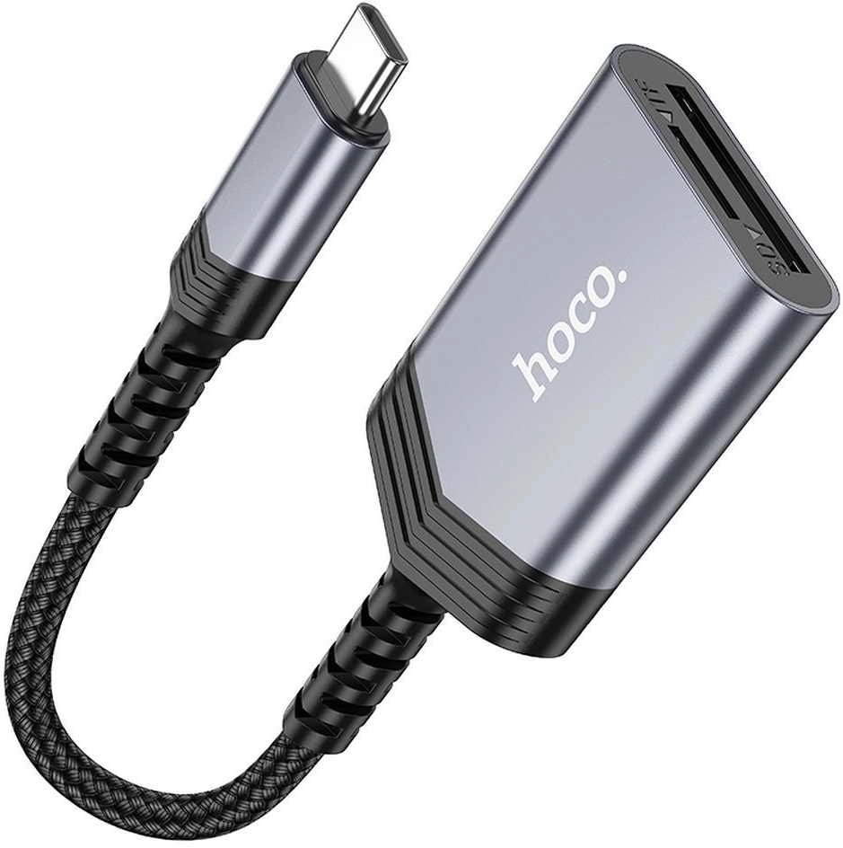 Картридер Hoco UA25 Type-C рассрочка