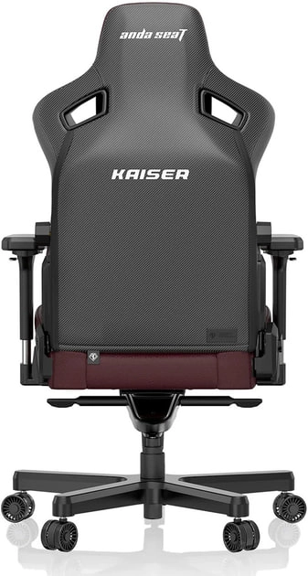 Игровое кресло Anda Seat Kaiser 3 Size XL Maroon PVC в Узбекистане