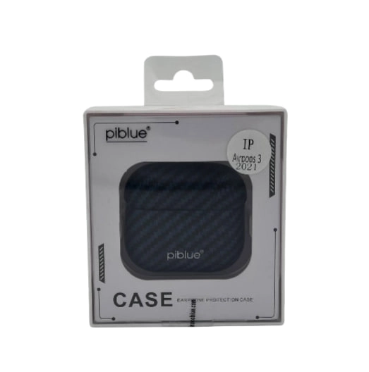 Чехол для наушников на AirPods 3 Piblue CH0915 синий в Узбекистане