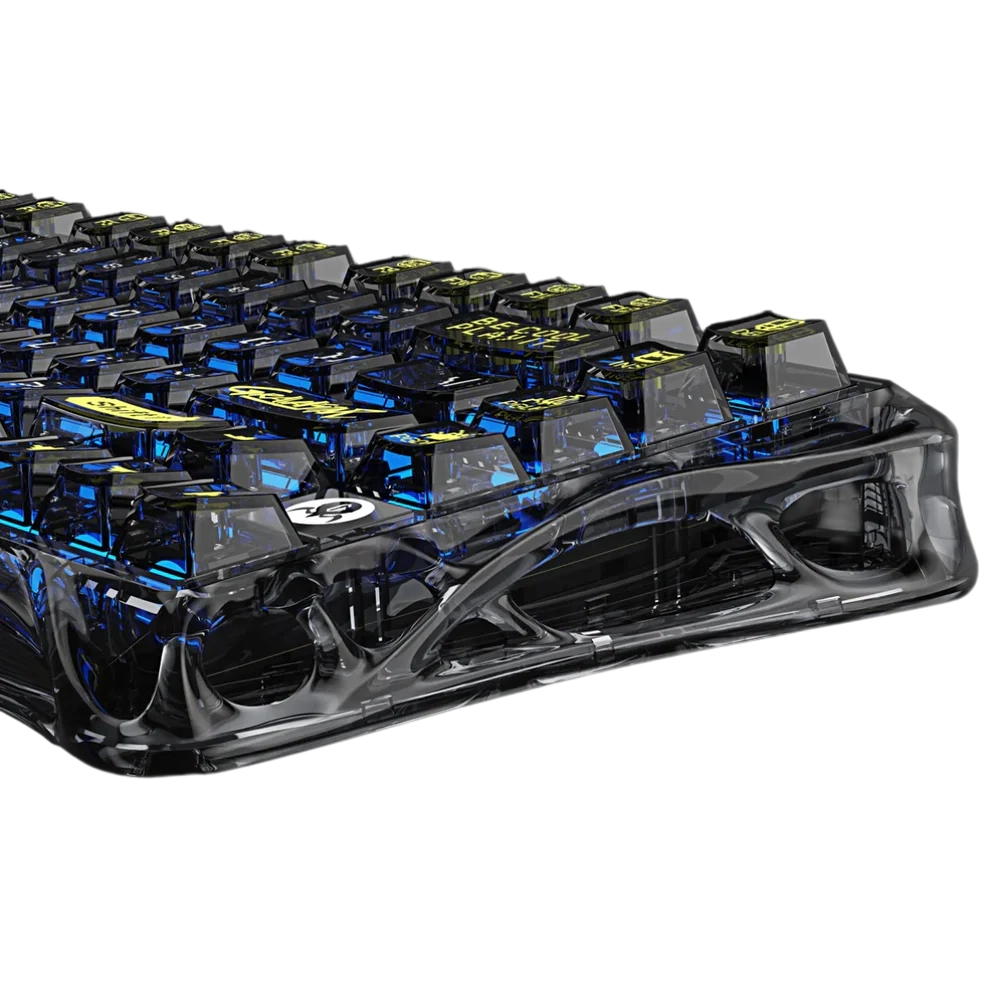 GravaStar Mercury K1 Lite o&lsquo;yin klaviaturasi (GS K1 LITE_XTAL_BLK) , Transparent Black onlayn