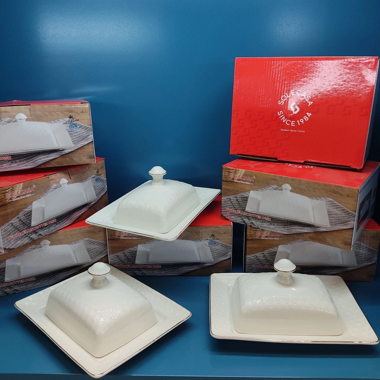 Farfordan ishlangan yog‘ idishi arzon