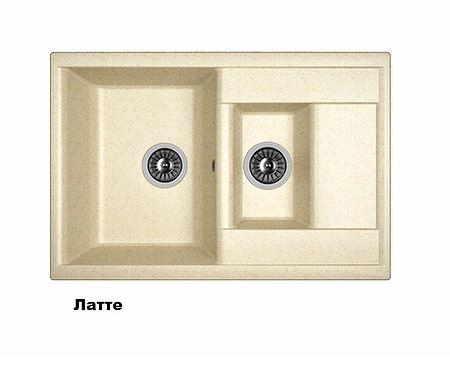 Кухонная мойка Dr. Gans "Астра 760К" (Белый, Дюна, Латте, Серый, Терра, Терракота, Черный) недорого