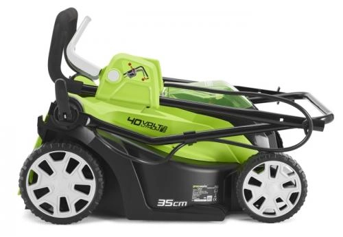 Газонокосилка аккумуляторная Greenworks G40LM35K4 недорого