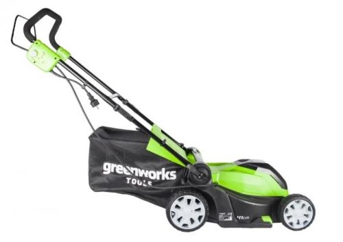 Газонокосилка электрическая Greenworks GLM1241 недорого