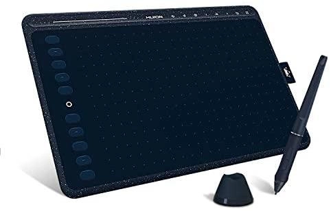 HUION HS611 Starry Blue grafik plansheti arzon