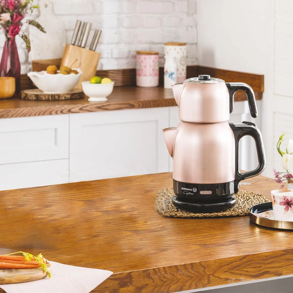 Электрический чайник + чайный набор Korkmaz (A331-02) недорого