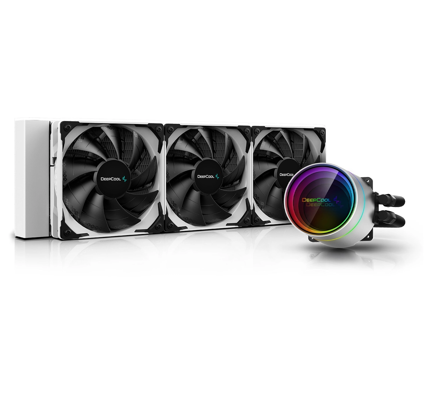 Водяное охлаждение DeepCool Castle 360EX White RGB купить