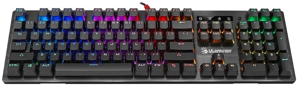 A4Tech Bloody B820R Switch moviyrangli Simli klaviaturasi arzon