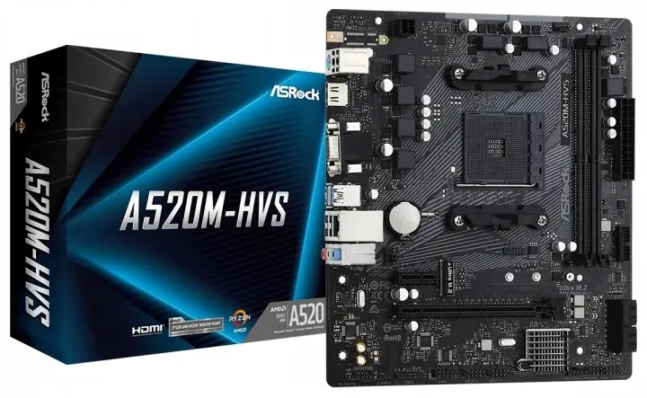 ASRock A520M-HVS anakart arzon