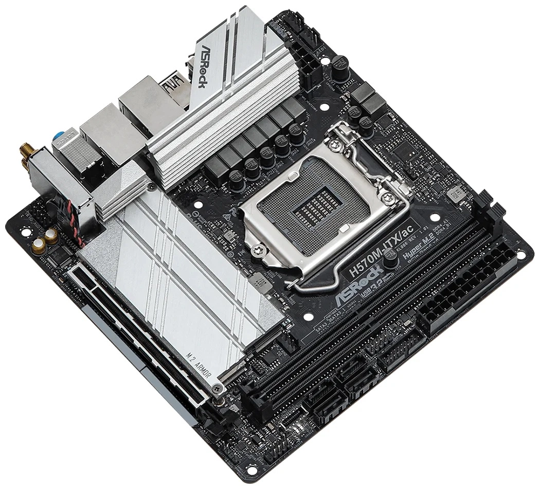 ASRock H570M-ITX/ac anakart - rasm №3 ASRock H570M-ITX/ac anakart arzon