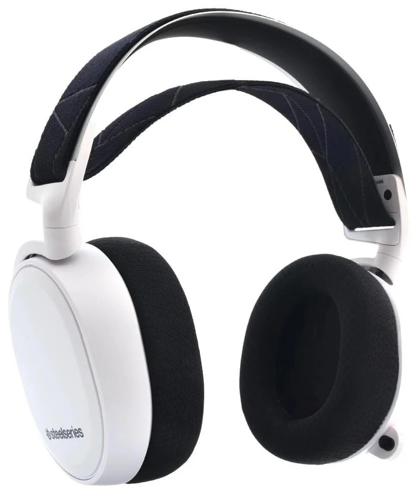 Беспроводная компьютерная гарнитура SteelSeries Arctis 7 White недорого