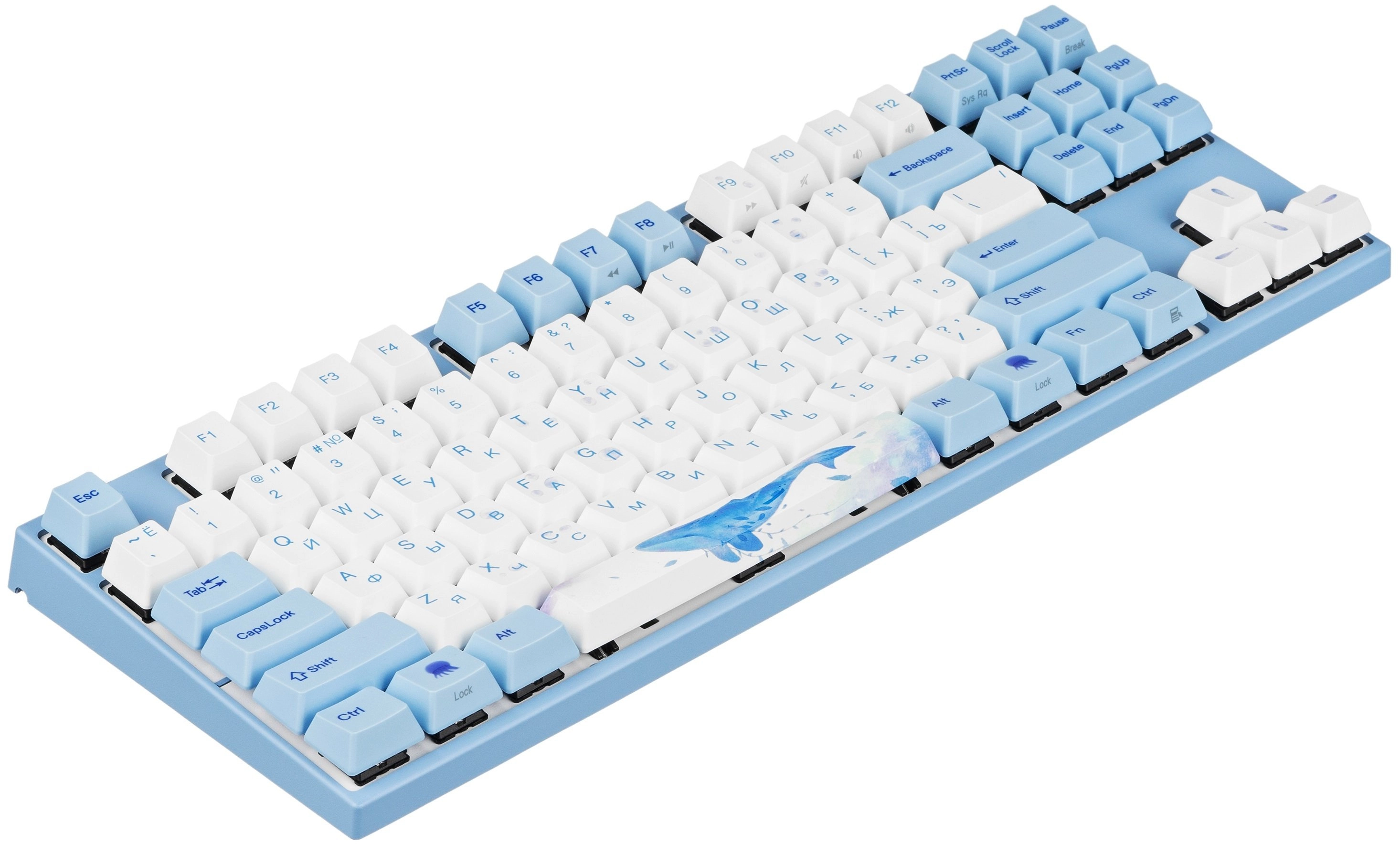 Клавиатура Varmilo VA87M Sea Melody, Cherry MX Red + коврик в подарок недорого
