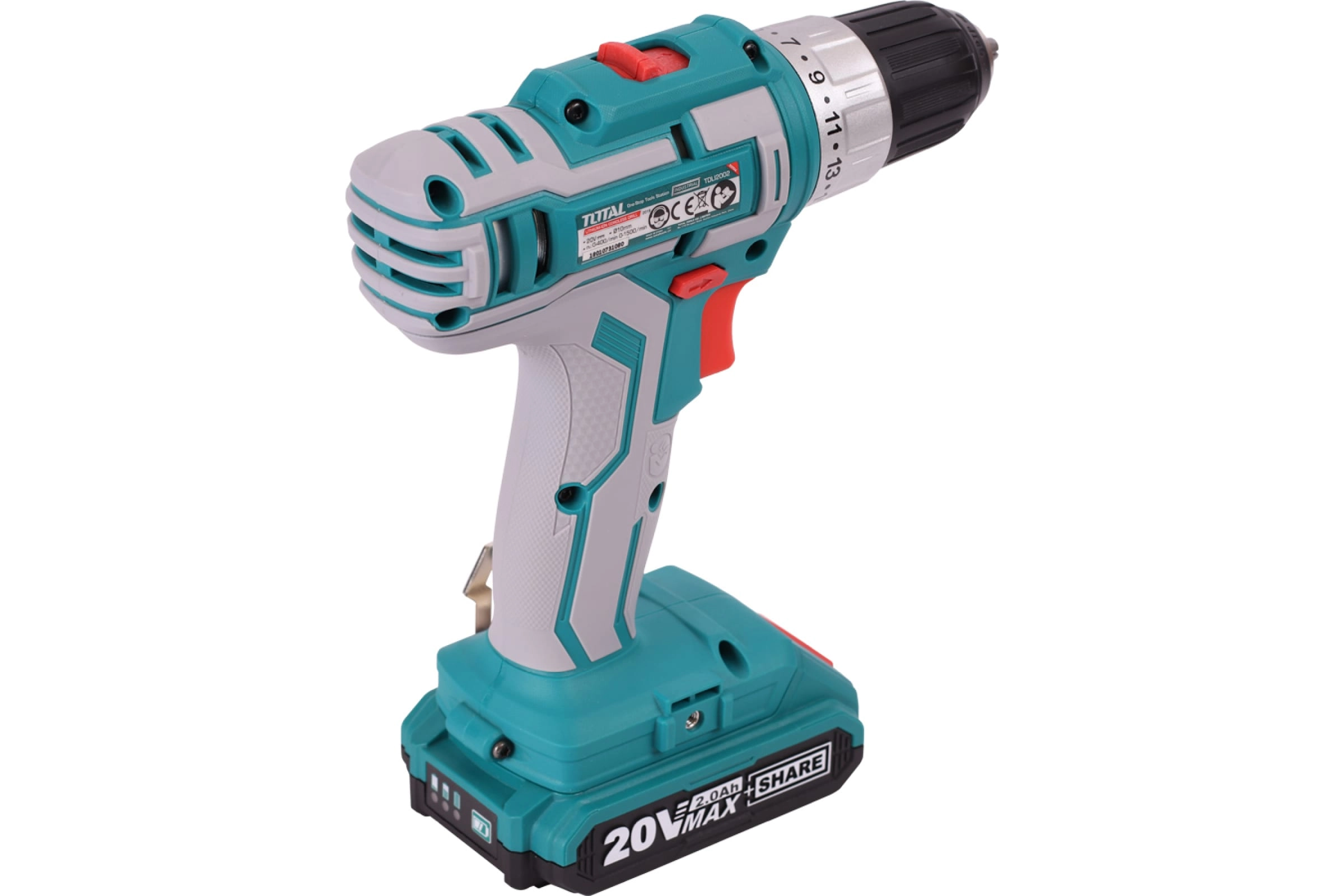 TOTAL TDLI2002 akkumulyatorli dreli arzon