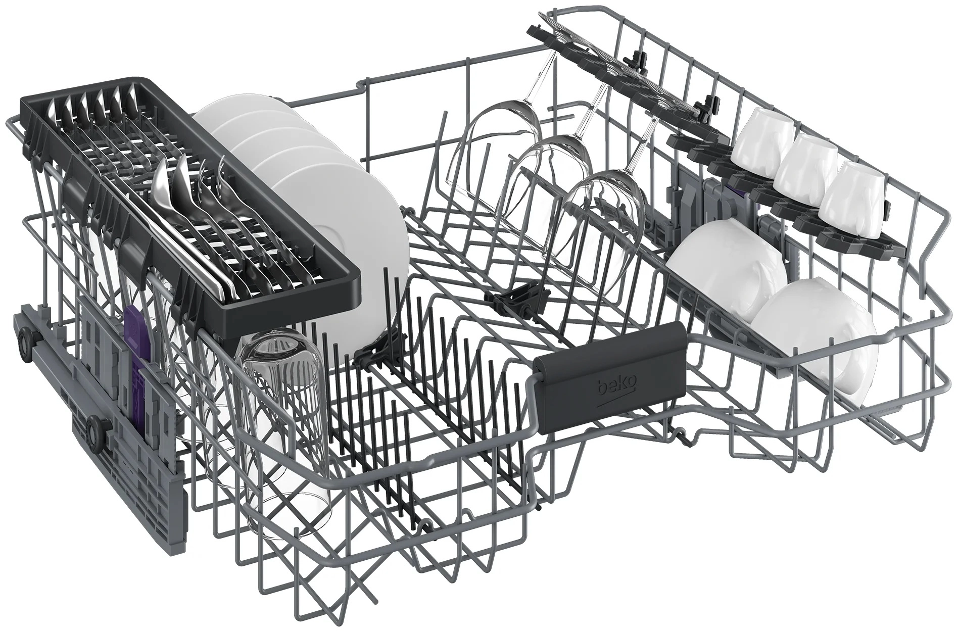 Встраиваемая посудомоечная машина Beko AquaIntense DIN28420 недорого
