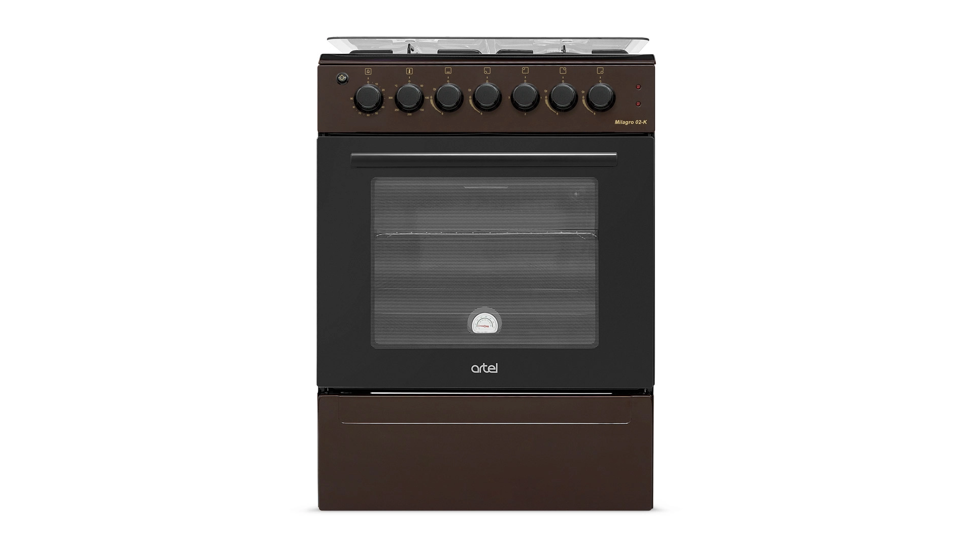 Artel Milagro 02-K CHU jigarrang kombinatsiyalangan gaz plitasi arzon