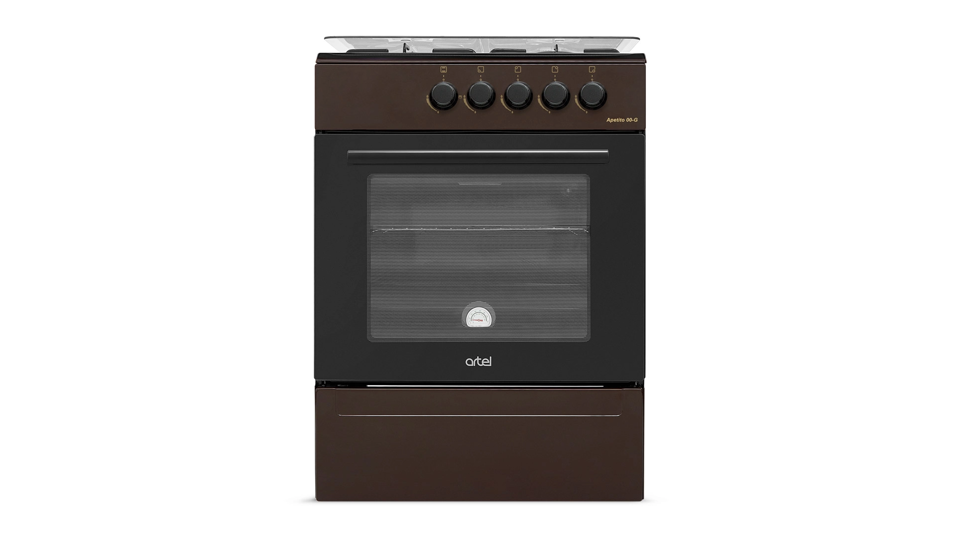 Газовая плита Artel Apetito 00-G ГК Коричневая недорого
