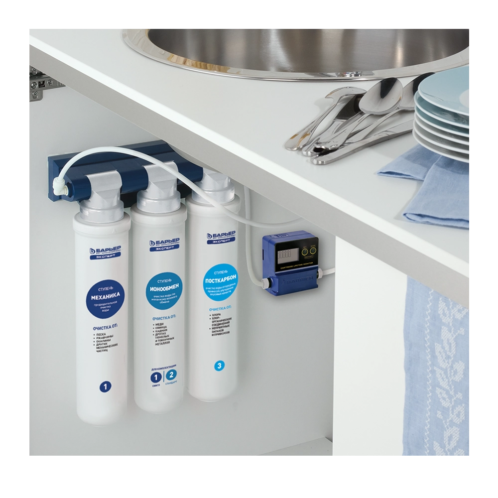 Индикатор ресурса БАРЬЕР для проточных фильтров в Узбекистане