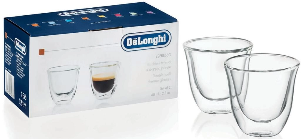 Набор стаканов для кофе DeLonghi DLSC310 SET (2 шт) 60ml недорого