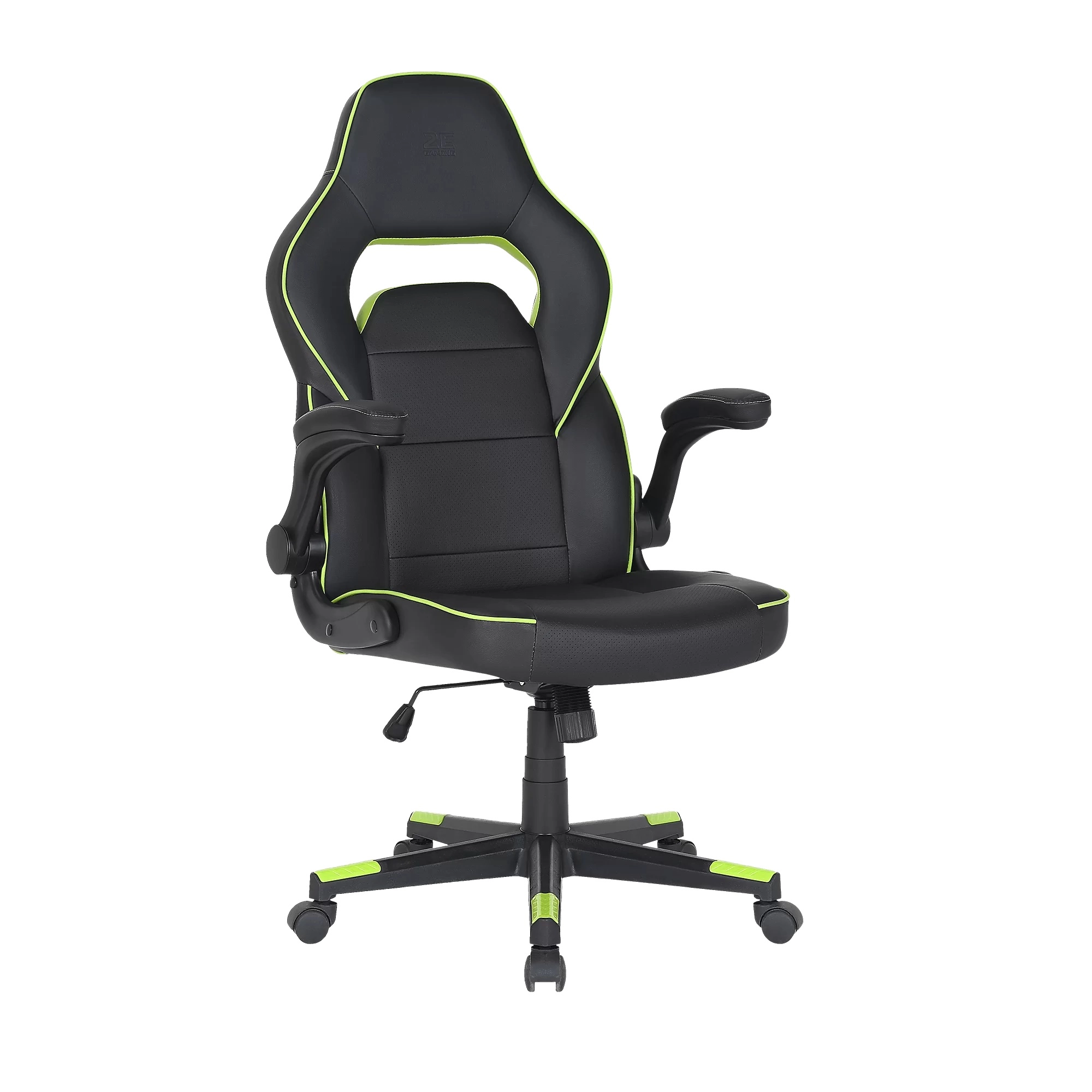 Игровое кресло 2E GAMING CHAIR HEBI BLACK/GREEN недорого