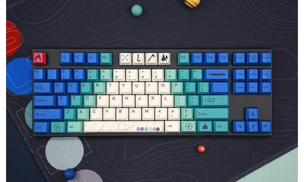 Клавиатура Varmilo VA87M Summit R2 Cherry MX Blue + коврик в подарок недорого