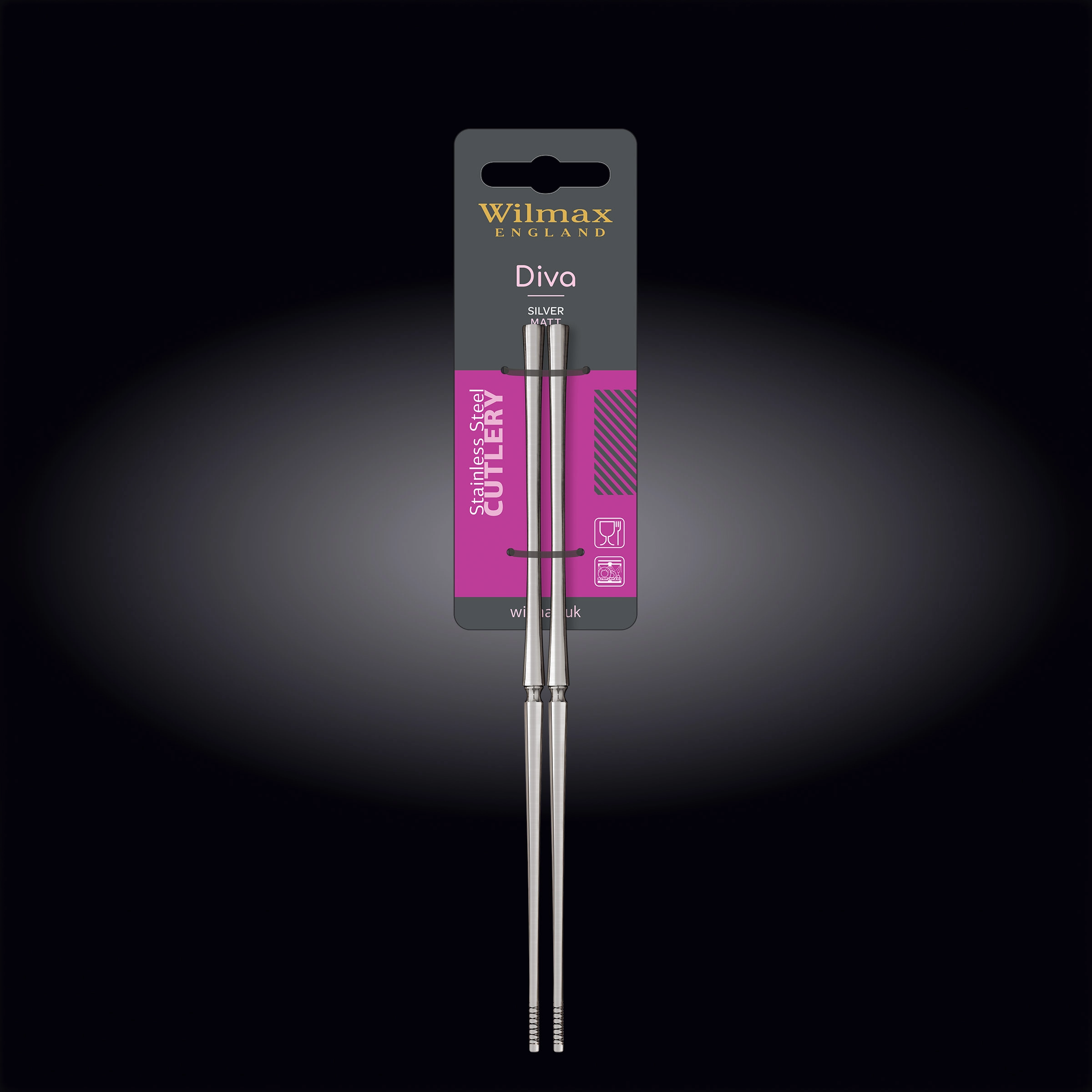 Палочки для еды Wilmax 23 см на блистере WL‑999560/2B недорого