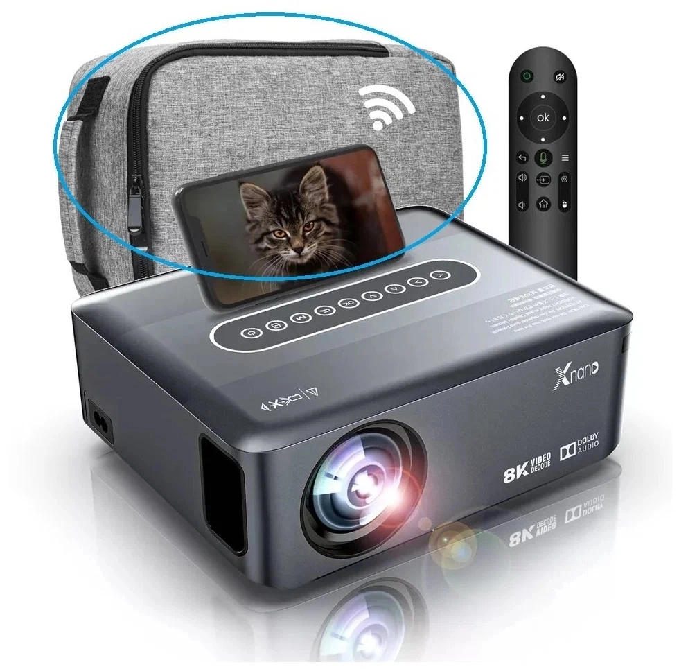Проектор Xnano X1 8K Wi-Fi, Full HD недорого